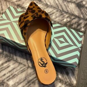 Leopard Print Slip-On